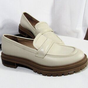 MADEWELL LOAFERS VERNON WINTER WHITE SIZE 6 WOMEN'S